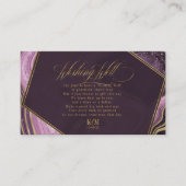 抽象芸術瑪瑙ウィッシングウェルV1メイブID827 エンクロージャーカード (正面)