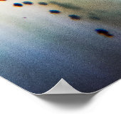 抽象芸術瑪瑙パターン ポスター (角)