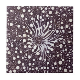 抽象芸術瓦 タイル