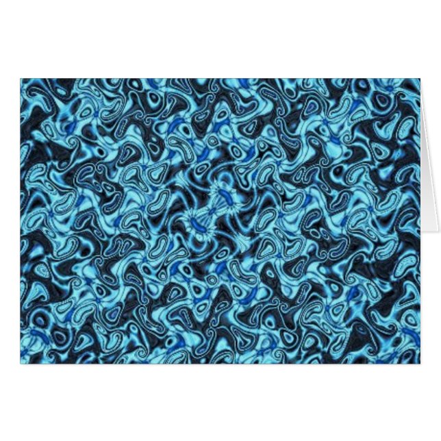 抽象芸術生物学カード (正面横)