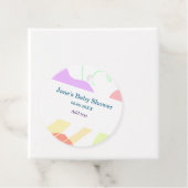 抽象芸術男女兼用がシャワーの名前を形作る フェイバータグ (インサイチュ)