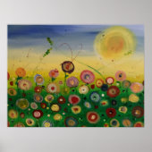 抽象芸術畑 ポスター (正面)