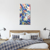 抽象芸術番号1 キャンバスプリント (インサイチュ (寝室))
