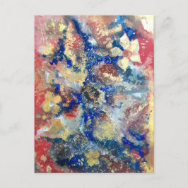 抽象芸術番号1 ポストカード