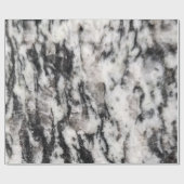 抽象芸術白と黒のblots pa passportホルダー ラッピングペーパー (フラット)