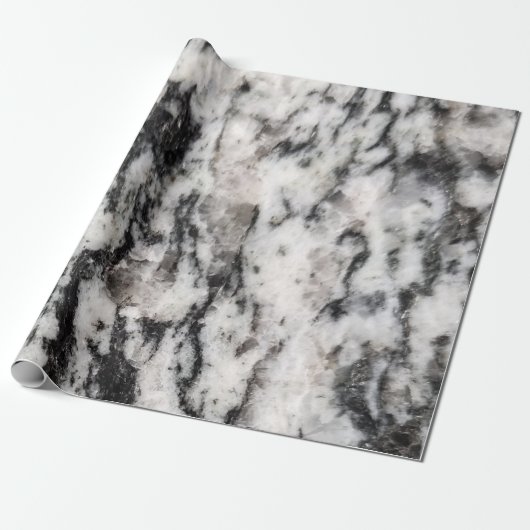 抽象芸術白と黒のblots pa passportホルダー ラッピングペーパー (アンロールド)