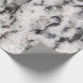 抽象芸術白と黒のblots pa passportホルダー ラッピングペーパー (角)