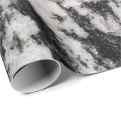 抽象芸術白と黒のblots pa passportホルダー ラッピングペーパー (ロールコーナー)