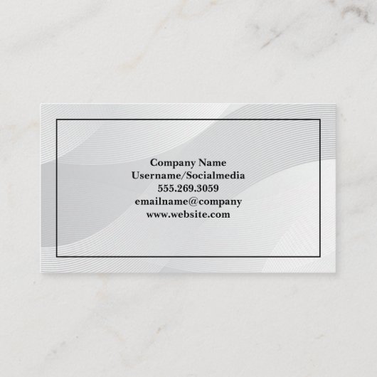 抽象芸術白ストライプ色のグラデーションベクトル背景 名刺 (裏面)
