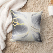 抽象芸術白熱［赤熱］光を放つツリーアートピロー クッション (ブランケット)