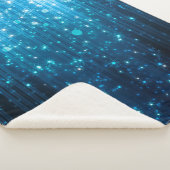 抽象芸術白熱［赤熱］光を放つ背景 シェルパブランケット (3/4)