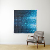 抽象芸術白熱［赤熱］光を放つ背景 タペストリー (インサイチュ(横))