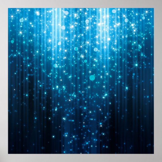 抽象芸術白熱［赤熱］光を放つ背景 ポスター (正面)