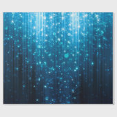 抽象芸術白熱［赤熱］光を放つ背景 ラッピングペーパー (フラット)