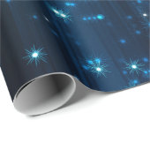 抽象芸術白熱［赤熱］光を放つ背景 ラッピングペーパー (ロールコーナー)