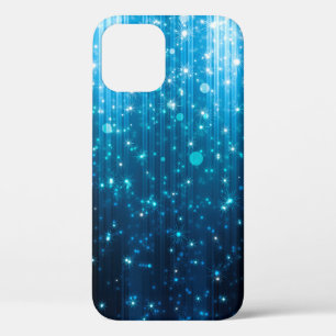 抽象芸術白熱［赤熱］光を放つ背景 iPhone 12ケース