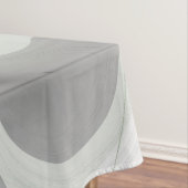 抽象芸術白黒と緑のフラクタルアート テーブルクロス (インサイチュ)