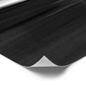 抽象芸術白黒の水彩画 ポスター (角)