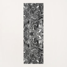 抽象芸術白黒の液体大理石パターン