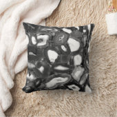 抽象芸術白黒は発生 クッション (ブランケット)