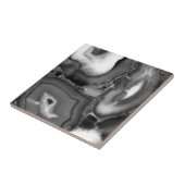 抽象芸術白黒は発生 タイル (側面)