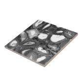 抽象芸術白黒は発生 タイル (側面)