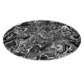 抽象芸術白黒大理石 カッティングボード (角)