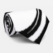 抽象芸術白黒 ネクタイ (ロール)
