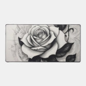 抽象芸術白 デスクマット (正面)