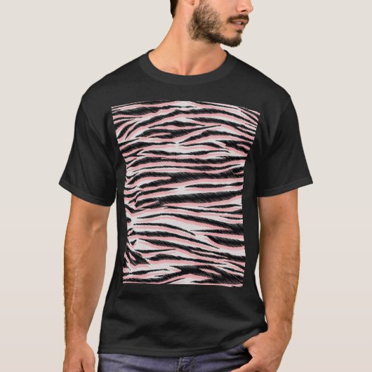 抽象芸術皮膚シームレスプリント Tシャツ (正面)