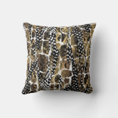 抽象芸術皮膚:芸術的デザイン クッション (裏面)