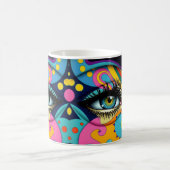 抽象芸術目 コーヒーマグカップ (中央)