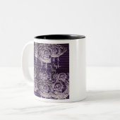 抽象芸術目 ツートーンマグカップ (正面左)