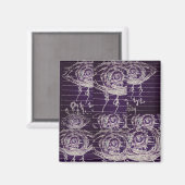 抽象芸術目 マグネット (正面/裏面)