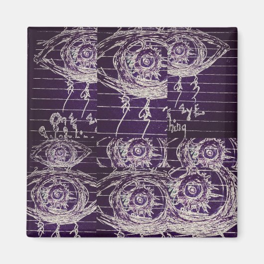 抽象芸術目 マグネット (正面)