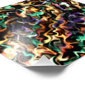 抽象芸術着色料 フォトプリント            (角)