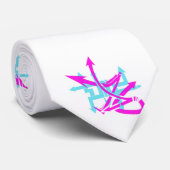 抽象芸術矢印タイ ネクタイ (ロール)