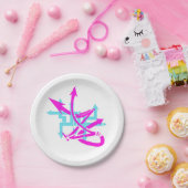 抽象芸術矢印紙プレート ペーパープレート (パーティー)