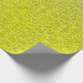 抽象芸術石のテクスチャレンガ装飾gre ラッピングペーパー (角)