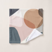 抽象芸術石の形状フィナ#2 #geometric #wall バスタオルセット (ウォッシュタオル)