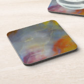 抽象芸術石化木材クローズアップ コースター (左側)