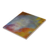 抽象芸術石化木材クローズアップ タイル (側面)