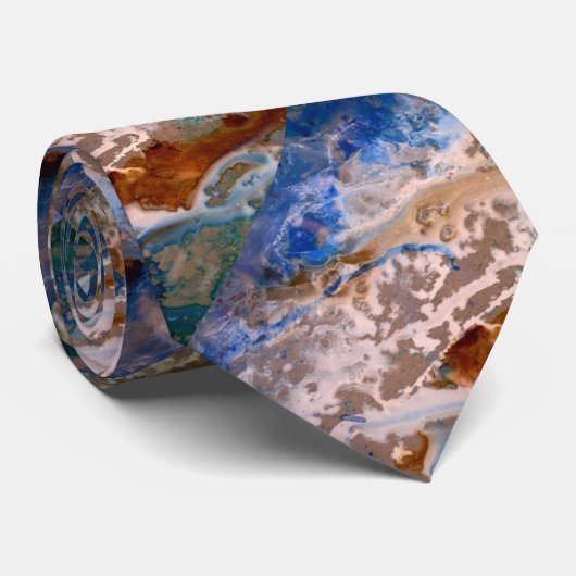 抽象芸術砂ビーチ模様水泡パターン ネクタイ (ロール)
