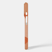 抽象芸術砂漠の山の風景パーソナライズされた Case-Mate iPhoneケース (裏面 / 左)