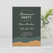 抽象芸術砂漠の景観の引退 招待状 (スタンド正面)