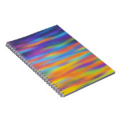 抽象芸術砂漠サンセットスカイアートワーク ノートブック (右側)