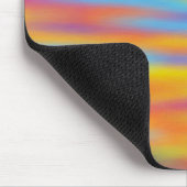 抽象芸術砂漠サンセットスカイアートワーク マウスパッド (コーナー)