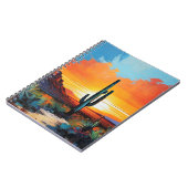 抽象芸術砂漠 | ノートブックのジャーナル ノートブック (左側)