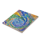 抽象芸術砂&海波ガウディに似たモザイクアート タイル (側面)