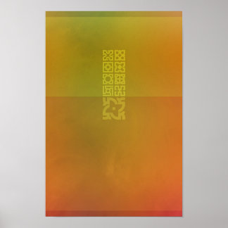 抽象芸術磁性02 ポスター